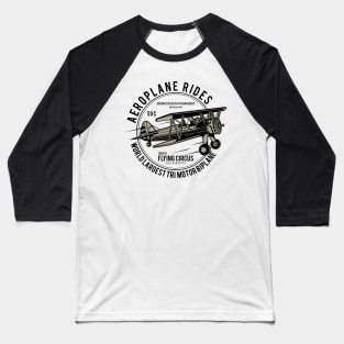 Aeroplane Rides Baseball T-Shirt